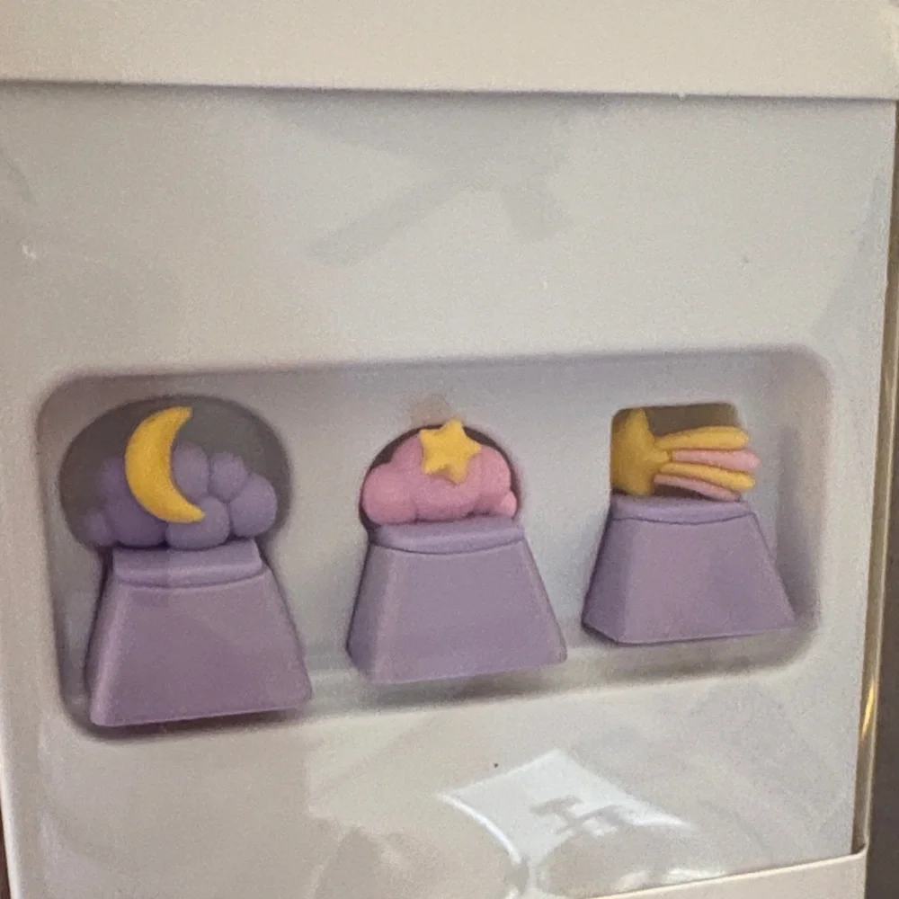 Purple Figural Key Cap Pack